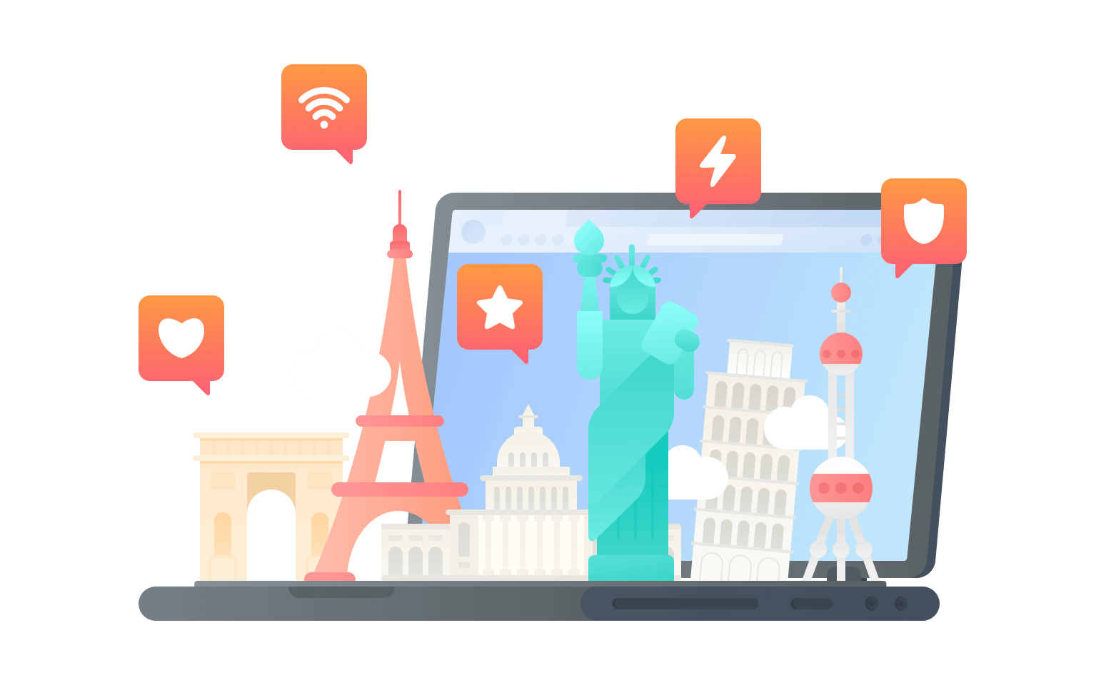 在巴西连接到中国的代理 - 海龟VPN